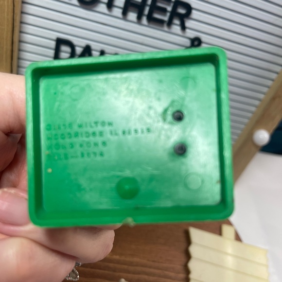 Vintage 1978 Wilton Fisherman Cake Topper Figurine Hong Kong + 1976 Signs - Picture 5 of 5